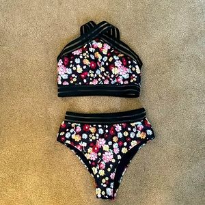 Beach Sissi  floral 2 piece